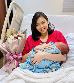Kimberly Chia (谢静仪 Xiè jìng yí) announce the arrival of her baby boy Kyzen.