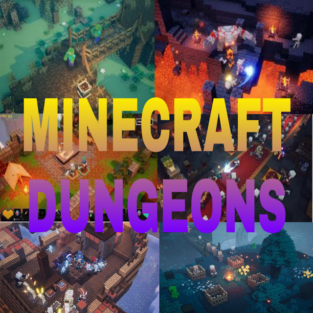 Minecraft Dungeons free download PC with Cracked Windows 7/8/10 Laptop