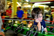 . where they have all sorts of vintage amusement park rides. (dsc )