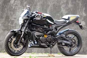 Motorcyle modification  gallery: modification honda tiger revo  vtr