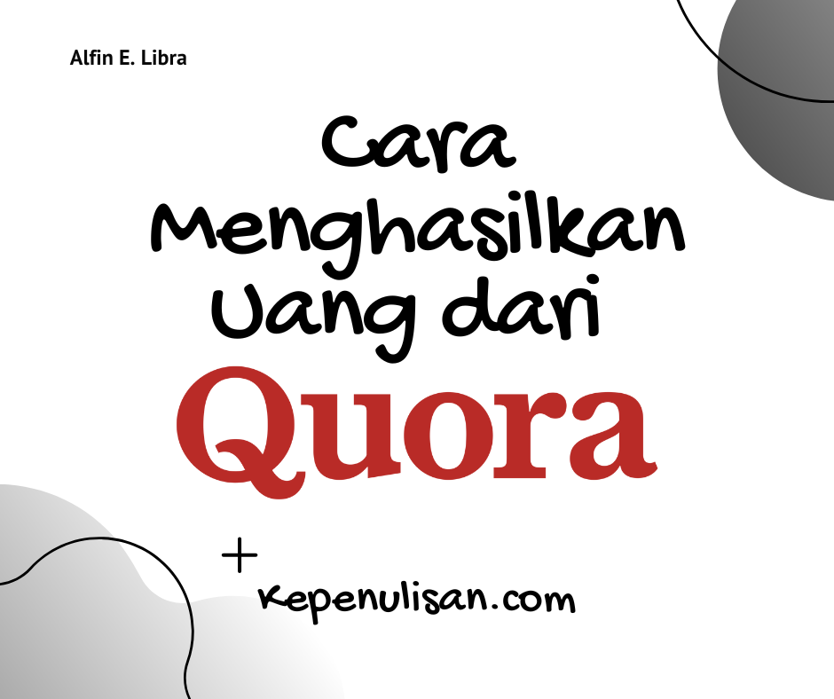 Cara mendapatkan uang dari Quora