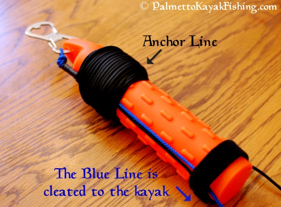 Palmetto Kayak Fishing: Quick release DIY kayak anchor system + bottle  opener
