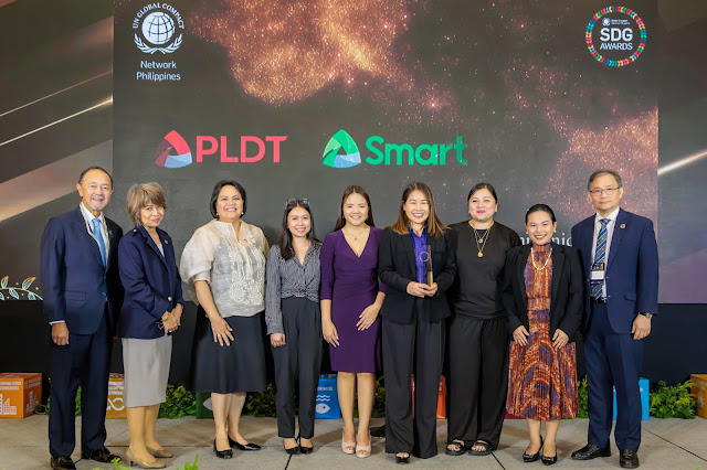 PLDT's Inspiring Support for Mom Entrepreneurs Recognized at the 3rd UN Global Compact Network Philippines' SDG Awards