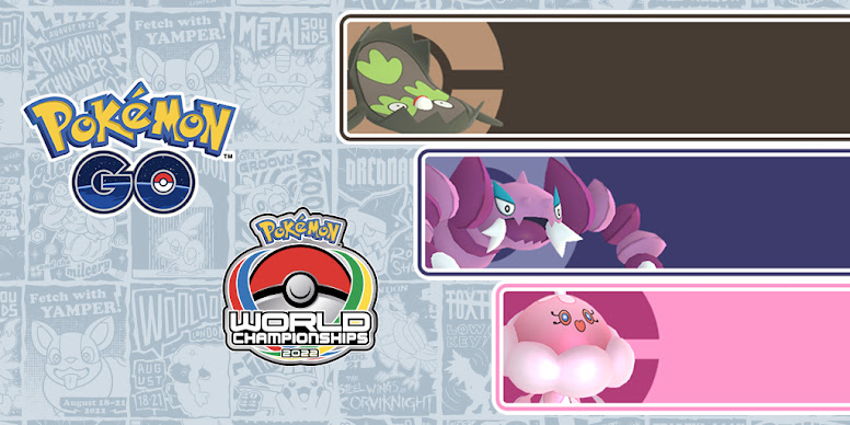 Pesquisa temporária Pokémon GO Campeonato Mundial Pokémon 2022