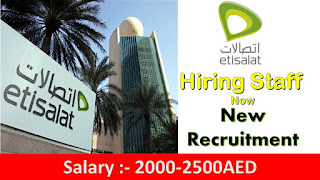   Etisalat jobs, Etisalat dubai jobs, Free jobs in dubai, Dubai jobs, Dubai latest jobs, Jobs in dubai, New UAE jobs,