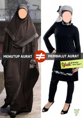 Fenomena Hijab : " anda MENUTUP AURAT atau MEMBALUT AURAT ? "