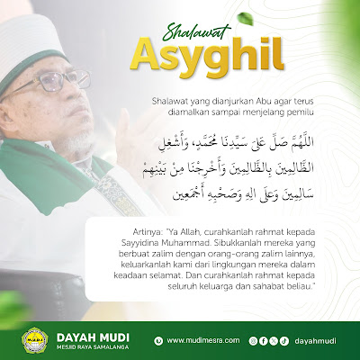 Jelang Pemilu, Abu MUDI Imbau Baca Selawat Ini untuk Hindari Kecurangan