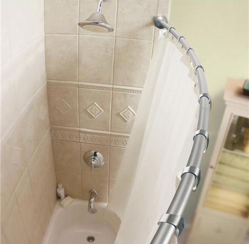 Some Tips For Curved Shower Curtain Rods Installation Instructions