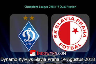 Prediksi pertandingan Dynamo Kyiv vs Slavia Praha 14 Agustus 2018