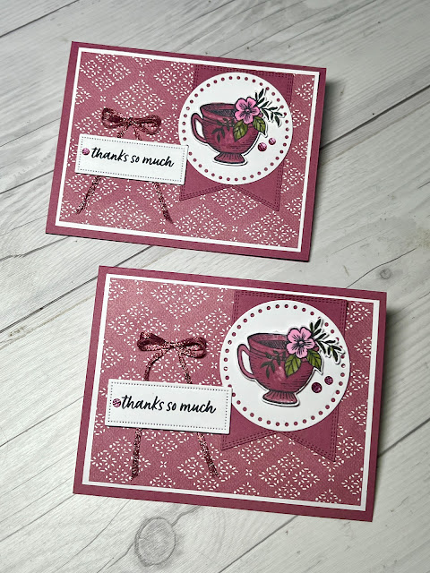 Thank-you cards using the Everyday Details Stamp Set from Stampin' Up!