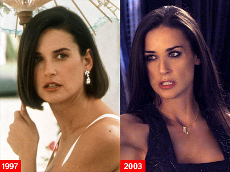 Demi Moore is rumored to have spent over 120000 on plastic surgery over the