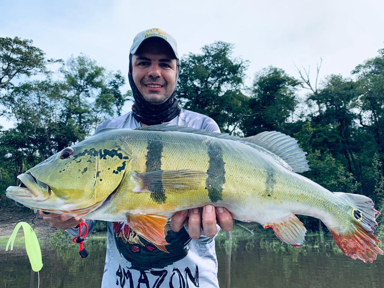 Pesca esportiva no Rio Juma