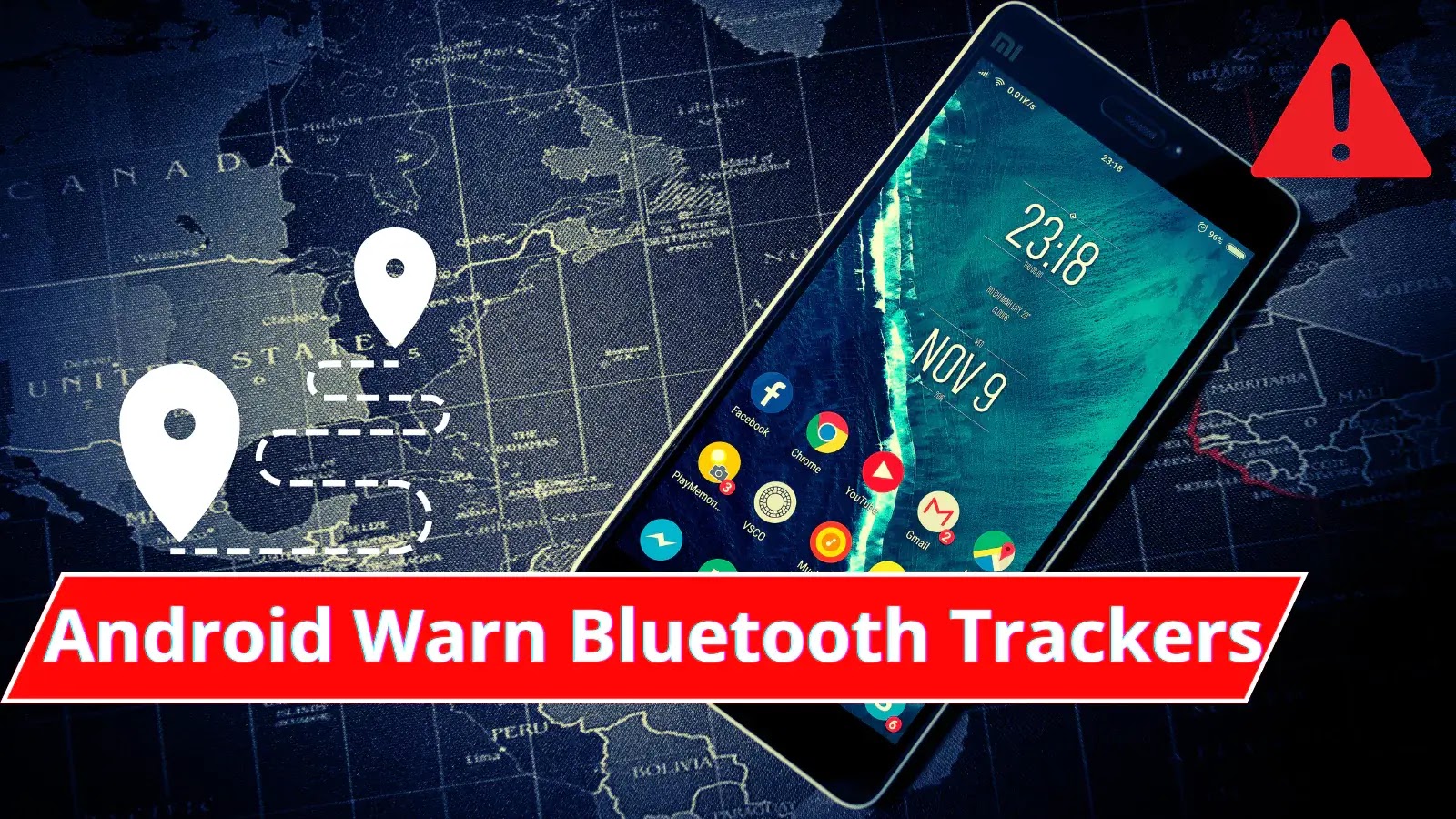 Android Phones Will Now Warn About Unknown Bluetooth Trackers, Including AirTags