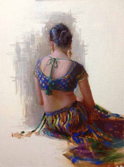 Suchitra Bhosle | Indian Figurative Painter | Woman Paintings