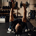 Man lifting weights