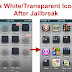 How To fix transparent app icons in iPhone after jailberak