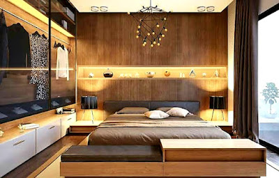 ديكورات غرف نوم مودرن The latest modern bedroom decorations      احدث ديكورات غرف النوم