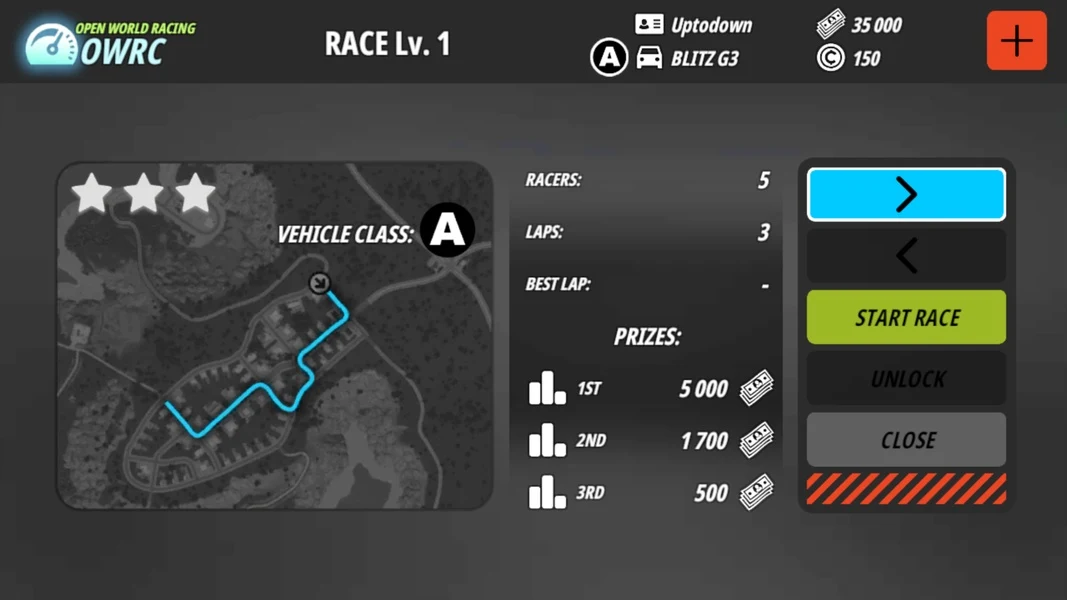 تحميل لعبة OWRC open world racing مهكرة للاندرويد أخر إصدار