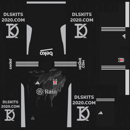 Besiktas PLS Kits 2023-2024 Released Adidas - Pro League Soccer