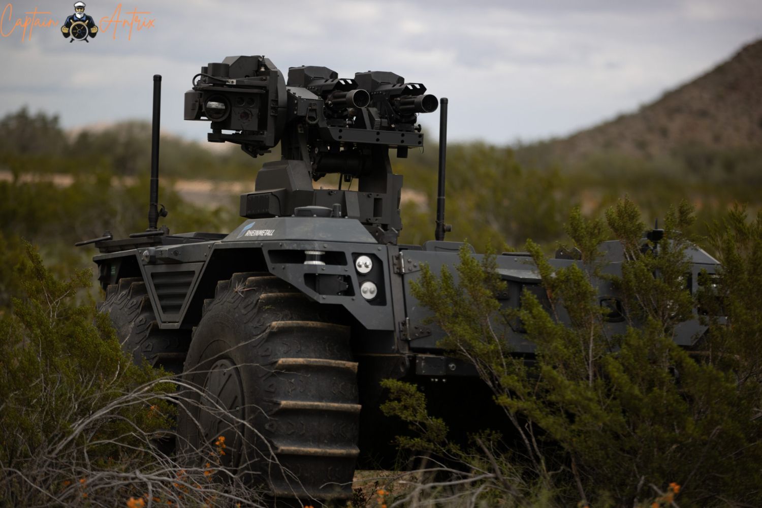 Unveiling the Future of Warfare: Incredible A-UGV Dominates the Battlefield!