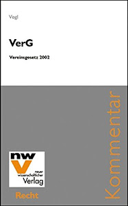 VerG - Vereinsgesetz 2002