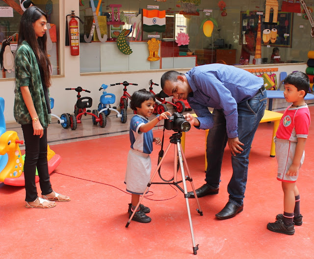 Trio Tots had organized a fun and educative photography session for their kids 