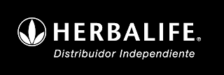 Logo White horizontal Herbalife Distribuidor Independiente