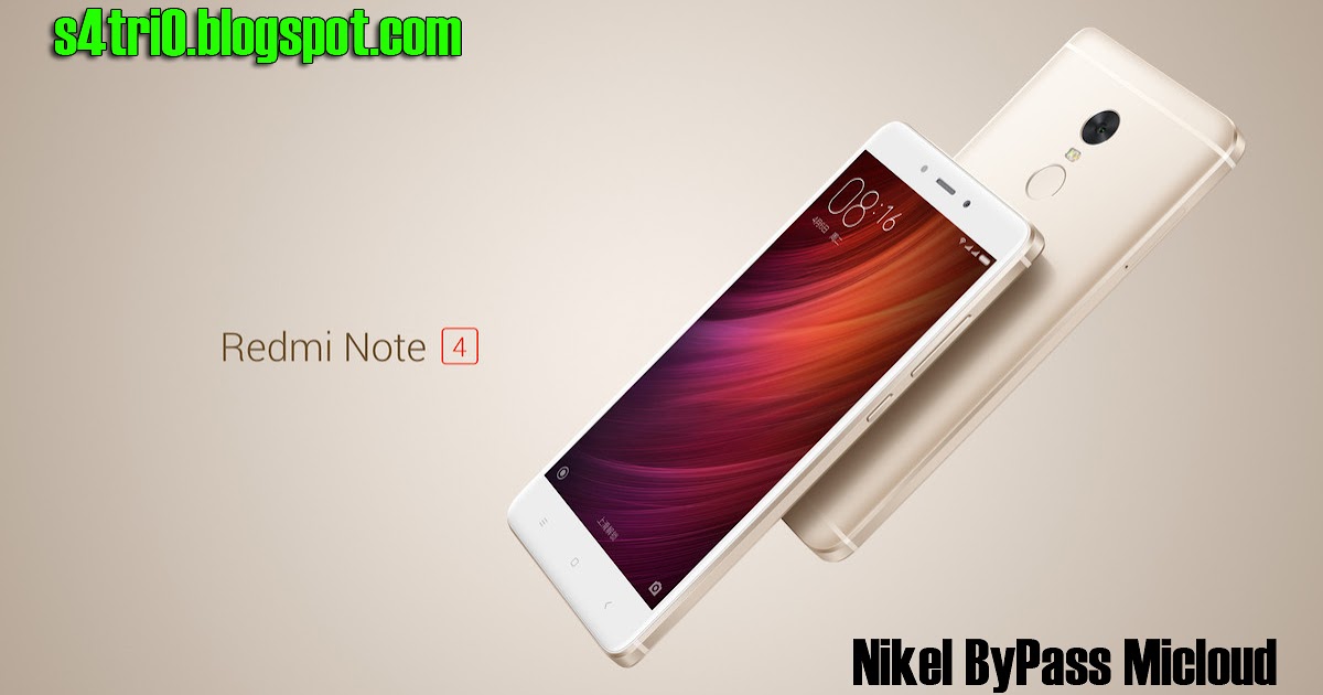 [TESTED 100%] Redmi Note 4 Nikel Fix Disable Micloud 