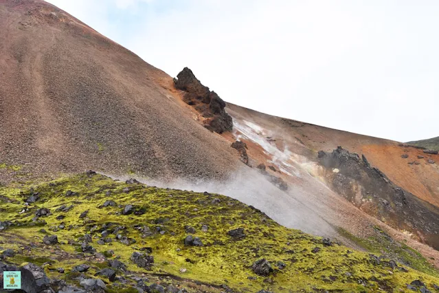 Monte Brennisteinsalda, Landmannalaugar