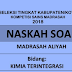 Soal KSM Kimia terintegrasi tahun 2018