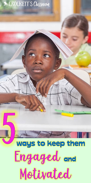 As the school year winds down, it's not easy to keep your kids engaged and motivated to keep learning.  Here are 5 ways to keep them going until the very end.