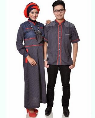 Batik Couple model baju batik modern terbaru 2015 - Model Baju Batik Couple Terbaru