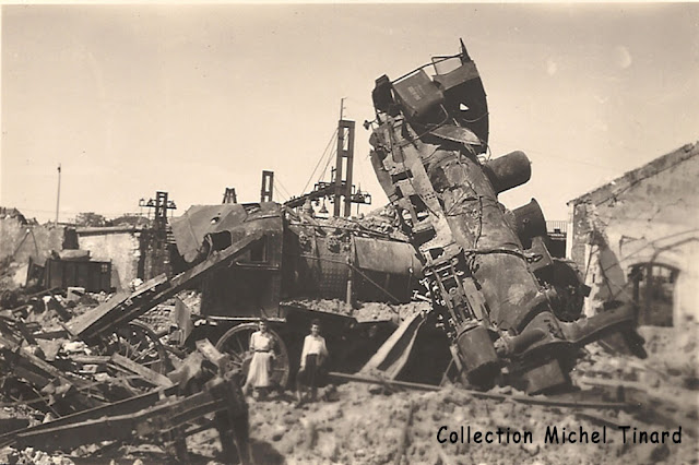 Angoulême bombardement Gare 1944