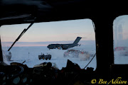 The plane had more cargo going back to New Zealand than it did coming down . (img )