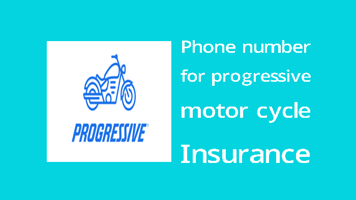 phone number for progressive motorcycle insurance