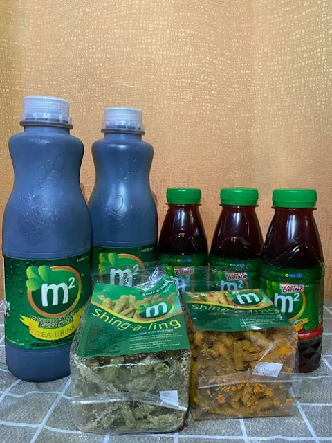 M2 Malunggay Tea Drink and other food products