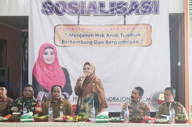 Lisda Hendrajoni : Setiap Anak Indonesia, Memiliki Hak Untuk Tumbuh, Berkembang dan Berprestasi
