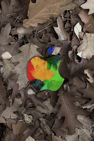 Apple Art Logo iPhone Wallpaper By TipTechNews.com