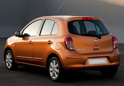 2011 Nissan Micra Rear View