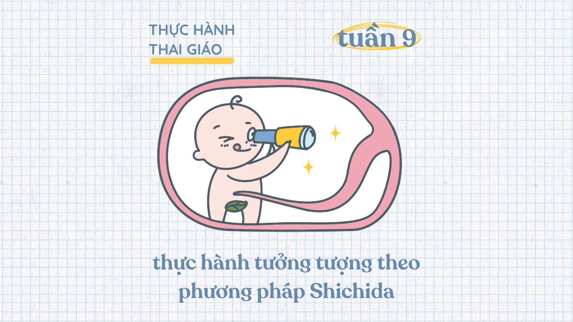 Cách thực hành thai giáo tưởng tượng theo phương pháp Shichida