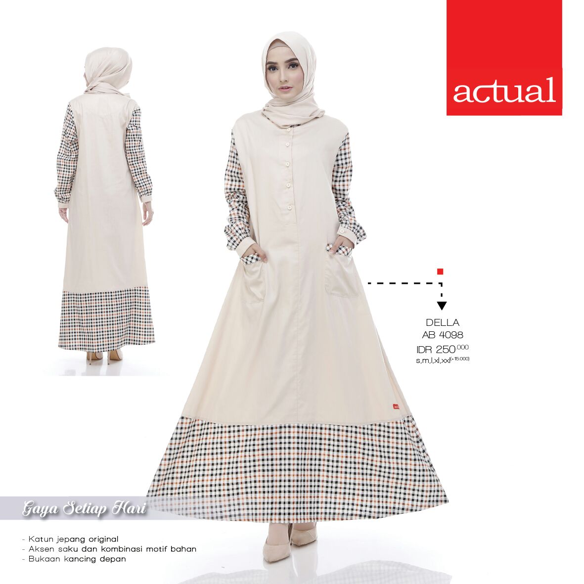 GAMIS TERBARU ACTUAL BASIC DELLA AB 4098 DELFIA AB 4099