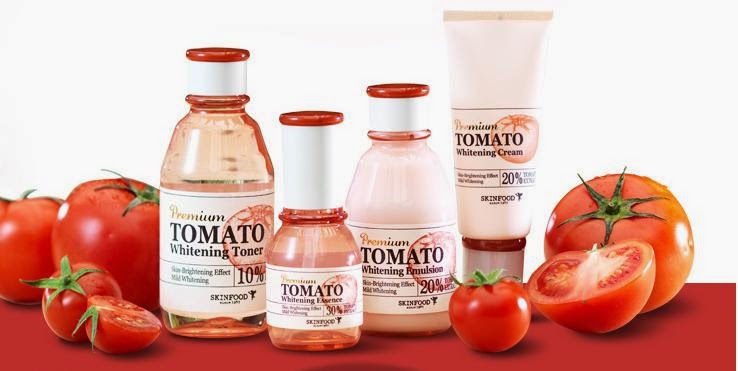 Skin Food New Whitening Line! Newly Upgraded Tomato Line 