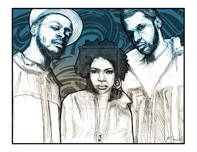 hip hop drawings - fugees