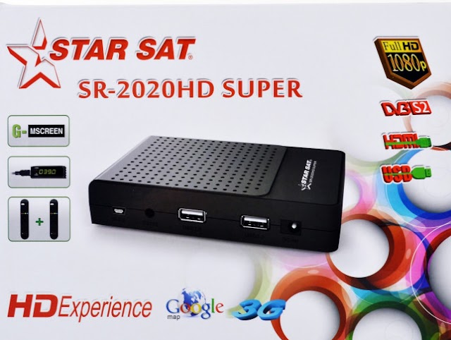 STARSAT SR-2020 HD SUPER NOVA ATUALIZAÇÃO V1.89 - 04-04-2016