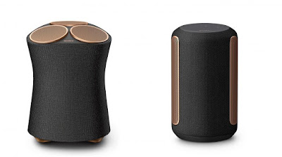 Source: Sony. The SRS-RA5000 (left) and SRS-RA3000 (right) premium wireless speakers.