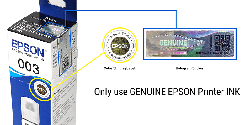 EPSON warns consumers against fake printer inks, here's how to check!