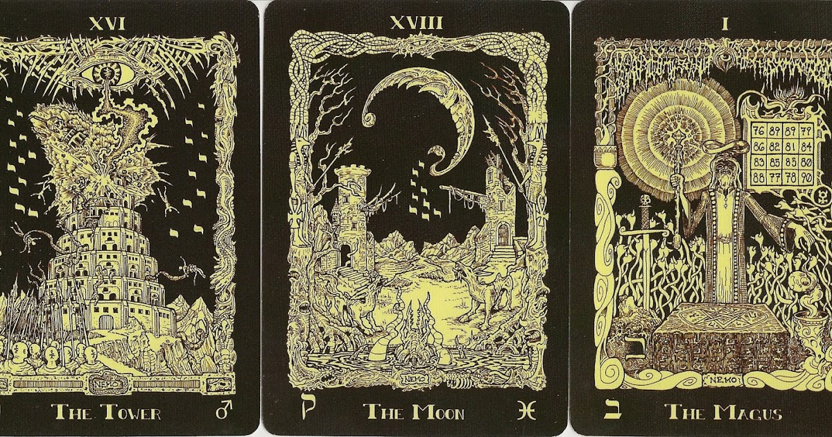 Eno S Tarots The Book Of Azathoth Tarot