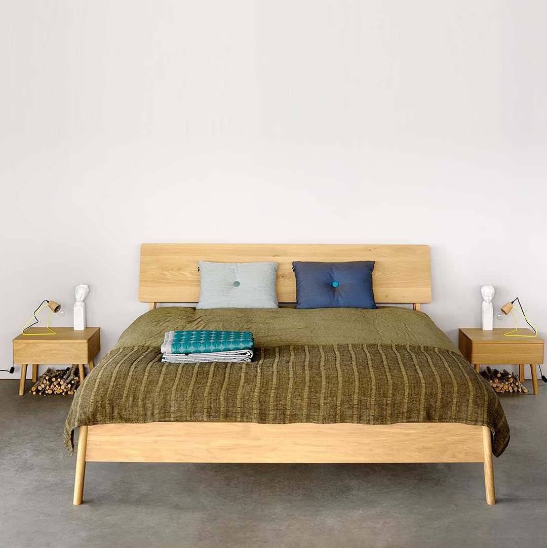 Ethnicraft, mister design, cone hanglamp, furniture, wood, solid, massief hout, teak, walnoot, eik, meubels, air bed