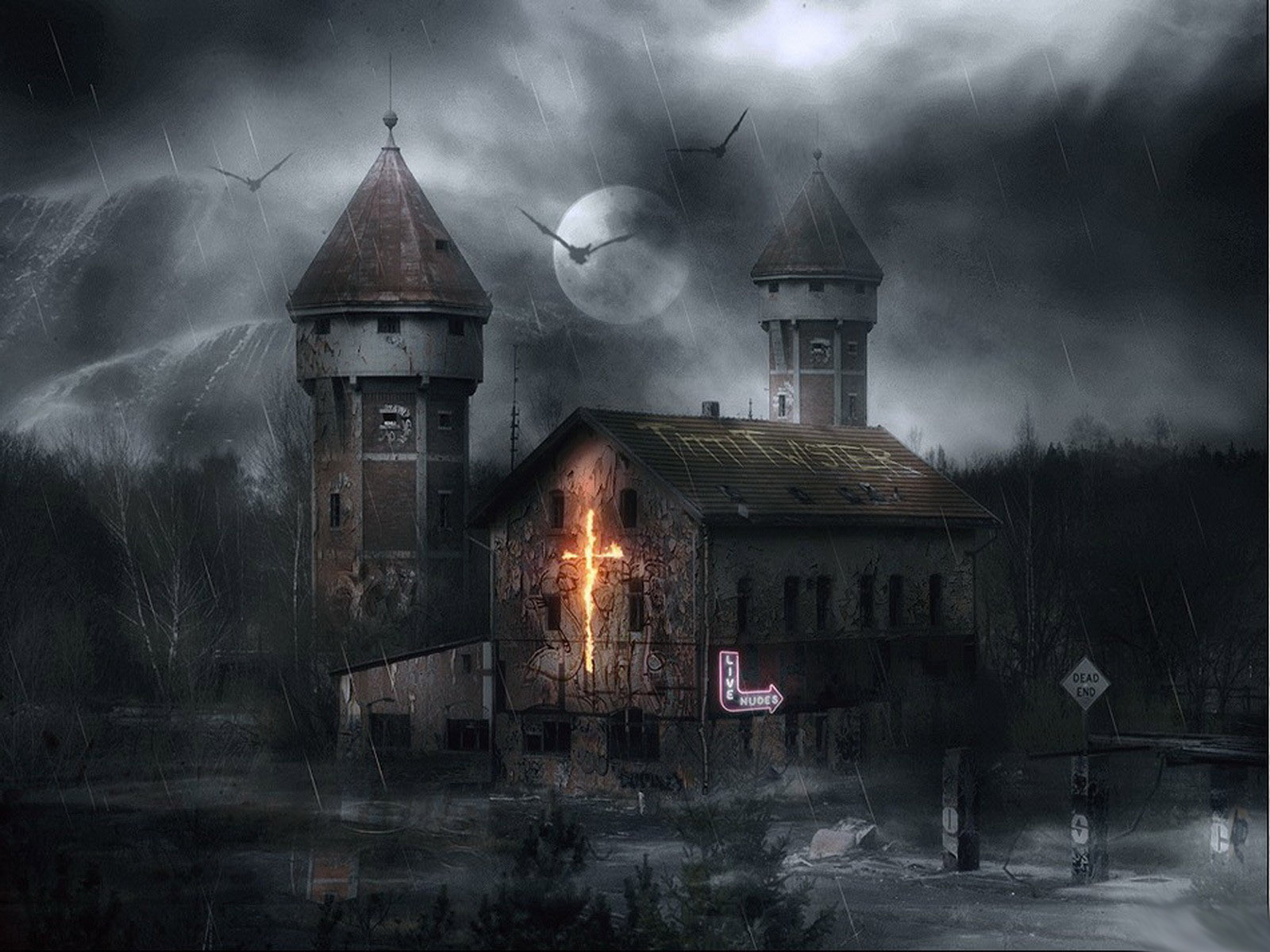 haunted house | Scary Wallpapers