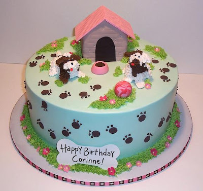 Doggie Birthday Cake on The Icing On The Cake  Dog Tracks